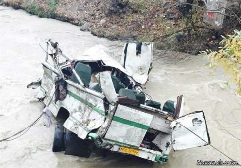 سقوط-مینی-بوس-در-هراز